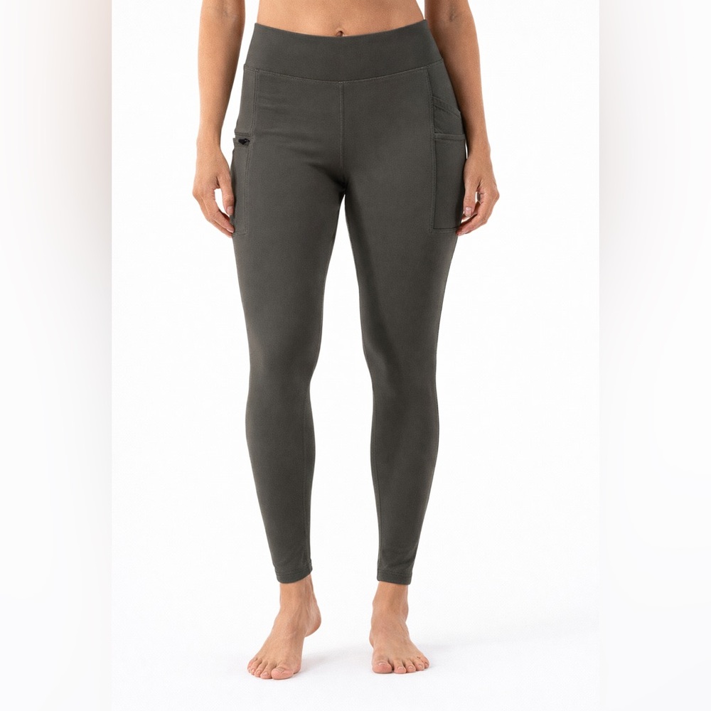 Carhartt Force Fitted Lightweight Utility Leggings Women’s L Tarmac Olive Green